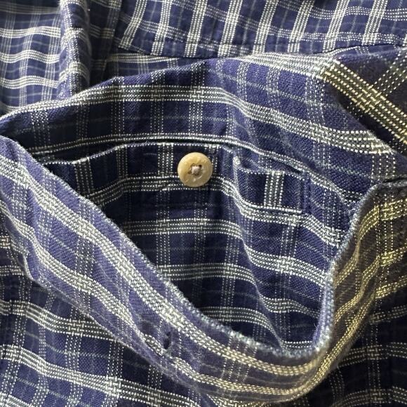 Woolrich Elite Series Tactical 2XL shirt blue check plaid long sleeve - Picture 10 of 13